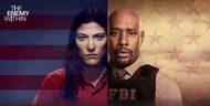 A poster for The Enemy Within, starring Jennifer Carpenter and Morris Chestnut. (Image via Apple TV)